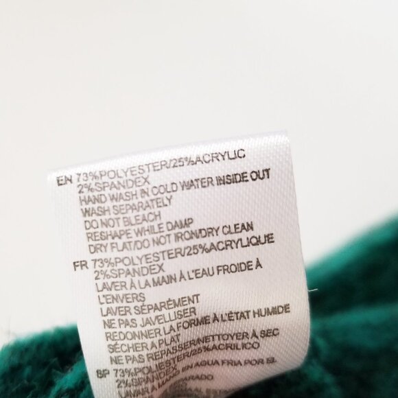 Anthropologie Larissa Turtleneck Tunic Sweater S Pullover Green Side Slit Chunky - Picture 10 of 16